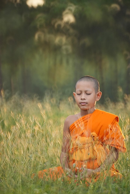 A boy follows his daily Micro- meditation Routines